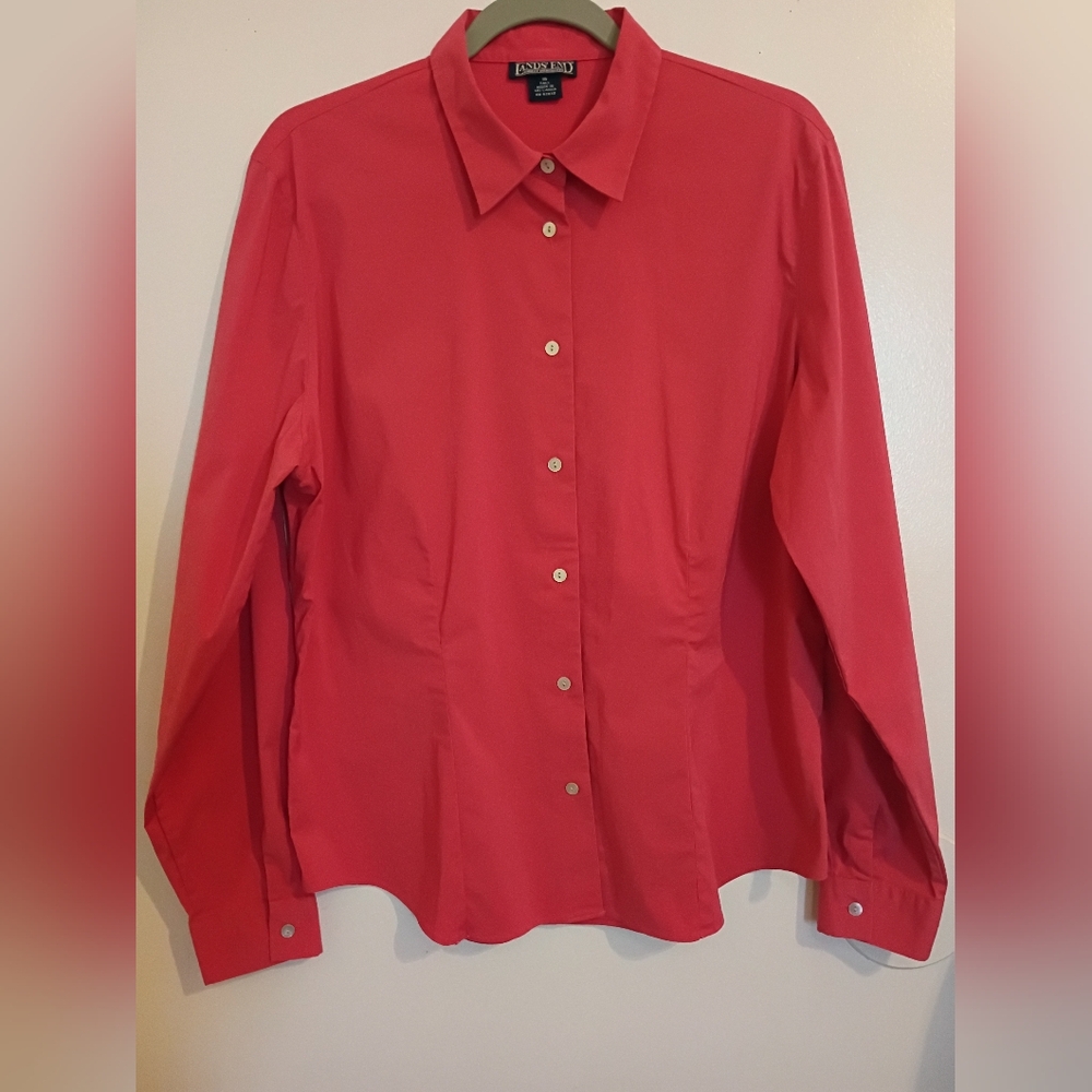 Lands' End Women's‎ Shirt Sz 16